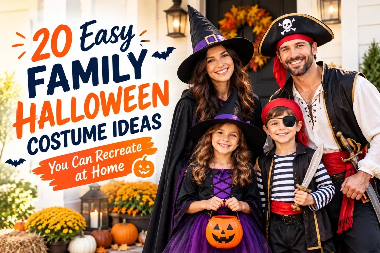 20 Easy Family Halloween Costume Ideas You Can Recreate at Home